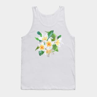 Frangipani - Sea Foam Tank Top